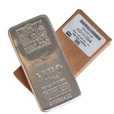 Buy LBMA Certified Silver Bars in Singapore